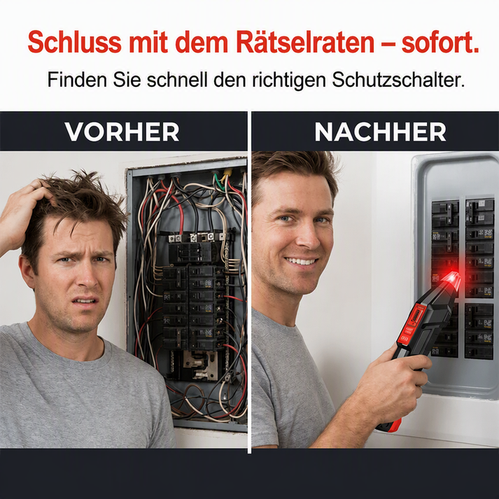 📢Mid-Season Sale: −50% nur für kurze Zeit⏰Digital Circuit Breaker Finder and Outlet Tester Kit – Sicherungen finden, Steckdosen testen – in Sekunden 🔌🛡️