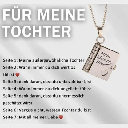 💗 Mein kleiner Sternenbuch-Anhänger für die Liebsten | Zeitloses Geschenk der Liebe an die Familie