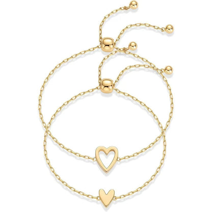 🏆Blitzangebot 50% RABATT✨Vergoldetes Forever Bond Armband-Set❤️