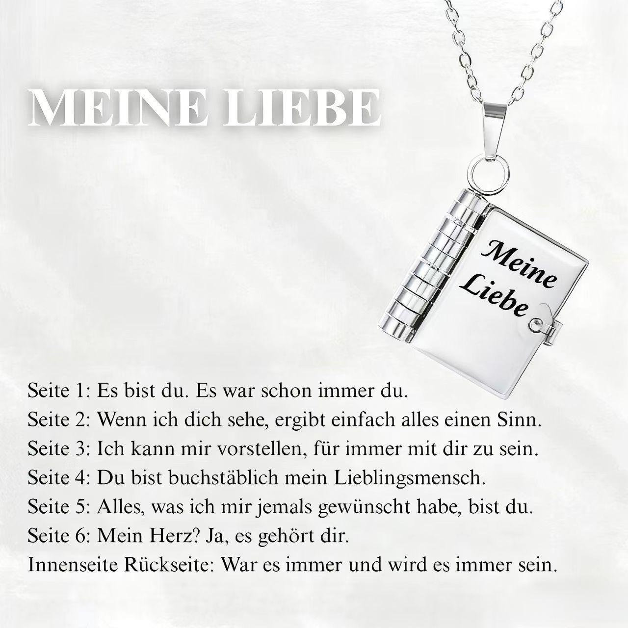 💗 Mein kleiner Sternenbuch-Anhänger für die Liebsten | Zeitloses Geschenk der Liebe an die Familie