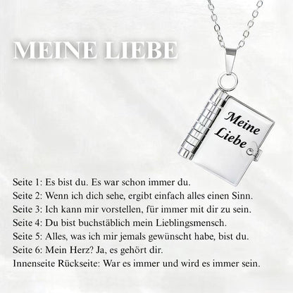 💗 Mein kleiner Sternenbuch-Anhänger für die Liebsten | Zeitloses Geschenk der Liebe an die Familie