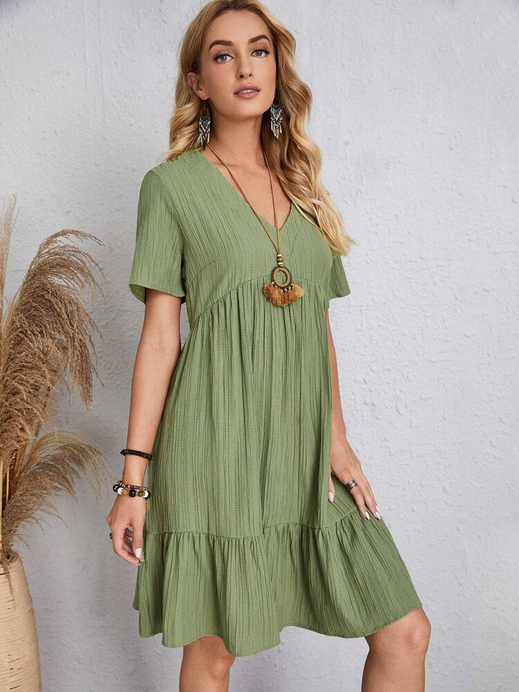 👚💃zeitlich begrenztes Sonderangebot💥 ein Spitzenkleid mit lockerer Taille