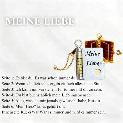 💗 Mein kleiner Sternenbuch-Anhänger für die Liebsten | Zeitloses Geschenk der Liebe an die Familie