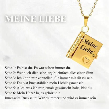 💗 Mein kleiner Sternenbuch-Anhänger für die Liebsten | Zeitloses Geschenk der Liebe an die Familie