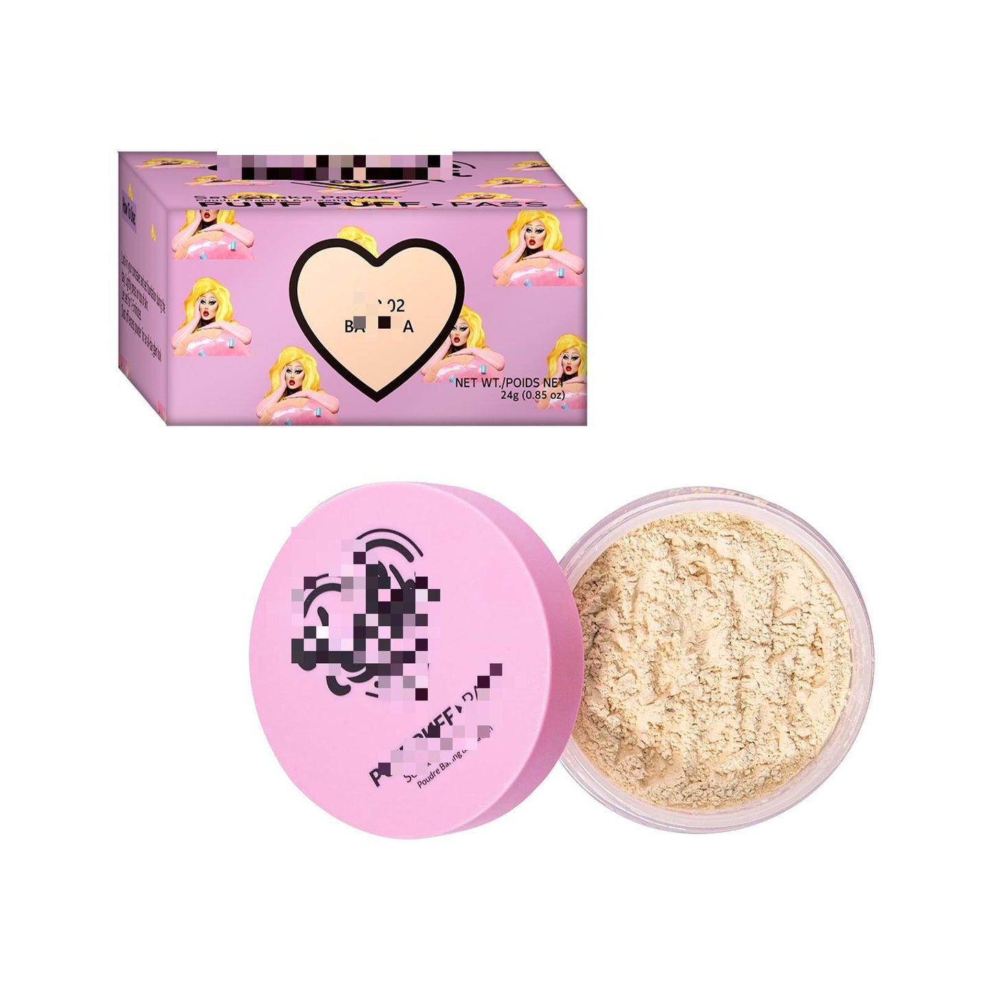 ⏳Begrenzte Zeit 50% Rabatt💥Kosmetischer Fixierpuder mit extraflaumiger Puderquaste