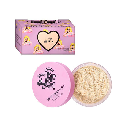 ⏳Begrenzte Zeit 50% Rabatt💥Kosmetischer Fixierpuder mit extraflaumiger Puderquaste