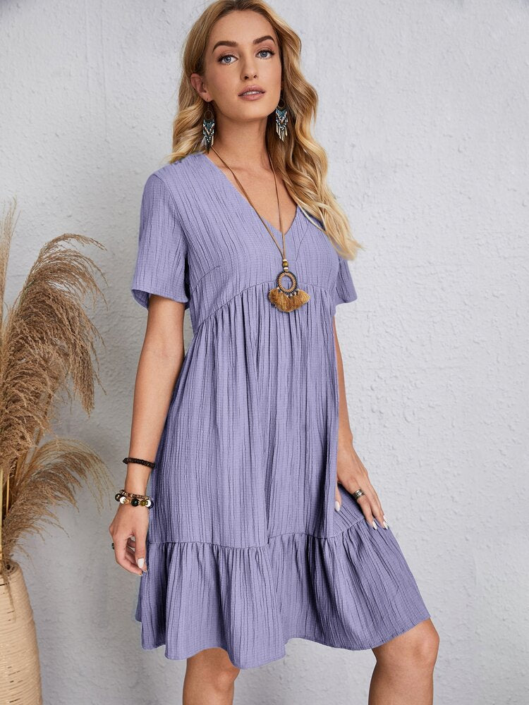👚💃zeitlich begrenztes Sonderangebot💥 ein Spitzenkleid mit lockerer Taille