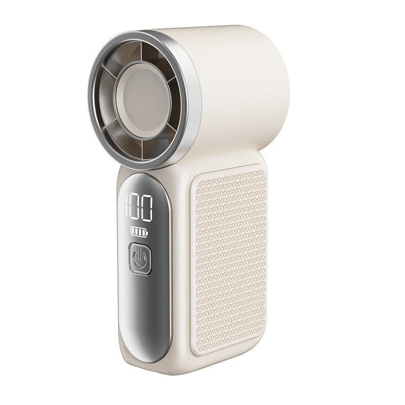 🌀Nur 12.99€ diesen Sommer!!!💨Mini-Handventilator mit LED-Anzeige –👍5-stufiger Turbo-Ventilator im Taschenformat.✨Über USB aufladbar, schnelle Kühlung für Reisen und beim Schminken. Das perfekte Geschenk.  Tragbare Kühlung