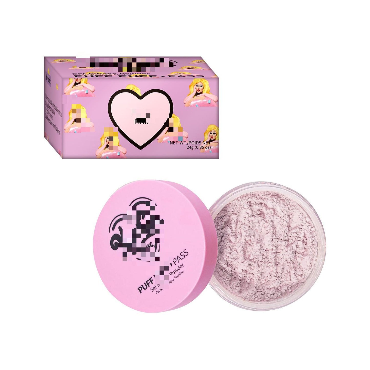 ⏳Begrenzte Zeit 50% Rabatt💥Kosmetischer Fixierpuder mit extraflaumiger Puderquaste