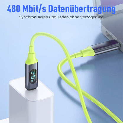 🔥Schnellladekabel, kompatibel mit iPhone und Samsung-Smartphones (einschließlich aller Smartphones mit Typ-C-Anschluss)