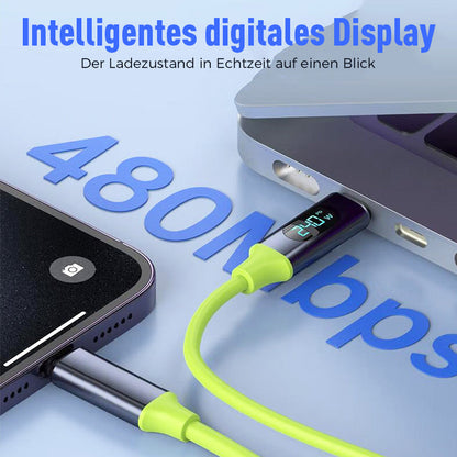 🔥Schnellladekabel, kompatibel mit iPhone und Samsung-Smartphones (einschließlich aller Smartphones mit Typ-C-Anschluss)