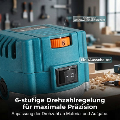 🛠️ Leistungsstarke 800W Holzbearbeitungsfräse 🎯 Komplettes Fräser- & Kantenfräserset