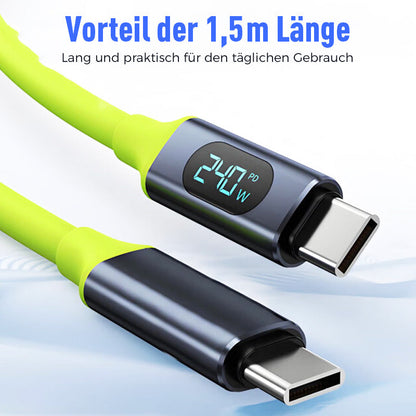 🔥Schnellladekabel, kompatibel mit iPhone und Samsung-Smartphones (einschließlich aller Smartphones mit Typ-C-Anschluss)