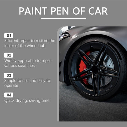 🔥Mehr kaufen, mehr geschenkt🔥Reparaturstift für Kratzer an Autoreifen🚗