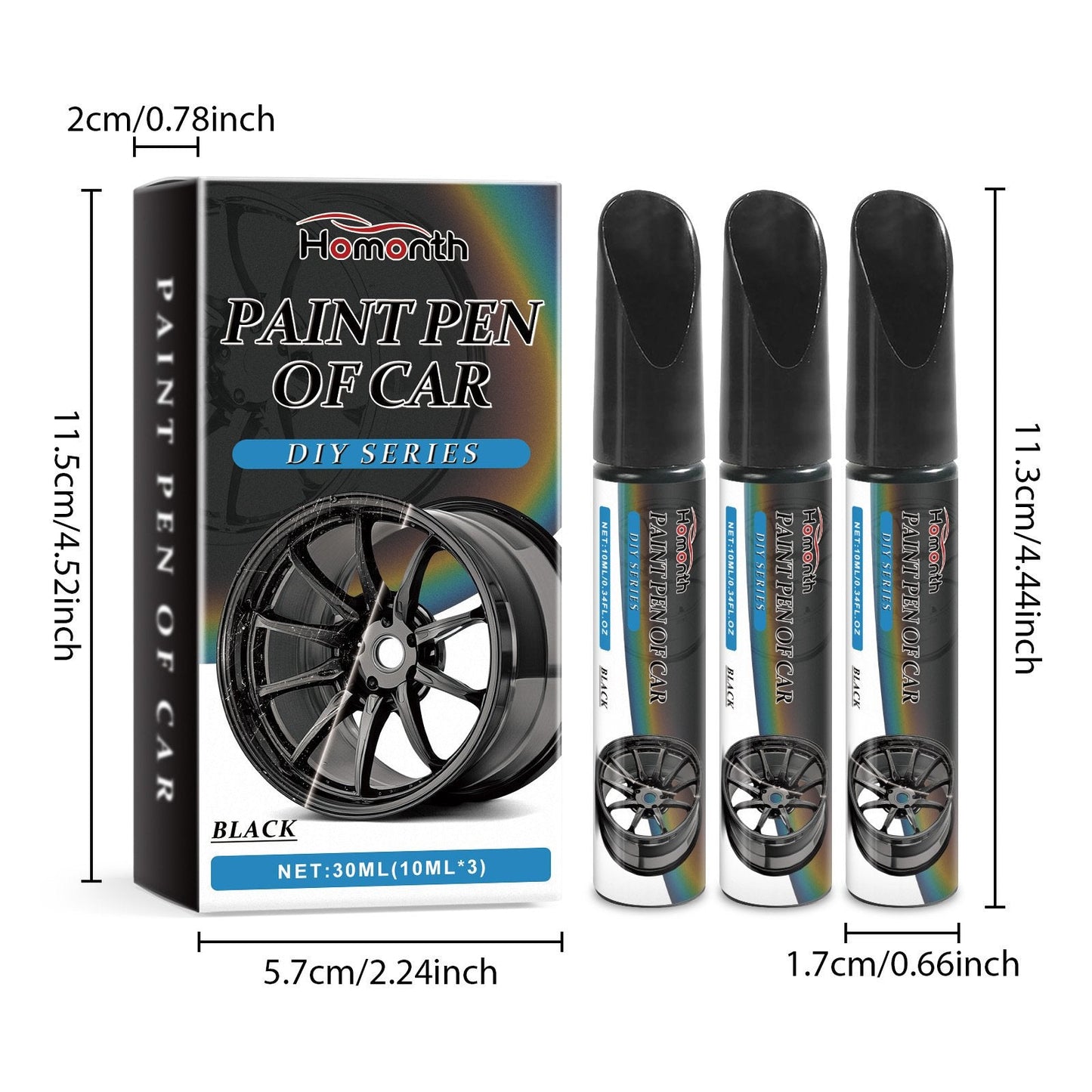 🔥Mehr kaufen, mehr geschenkt🔥Reparaturstift für Kratzer an Autoreifen🚗