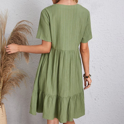 👚💃zeitlich begrenztes Sonderangebot💥 ein Spitzenkleid mit lockerer Taille
