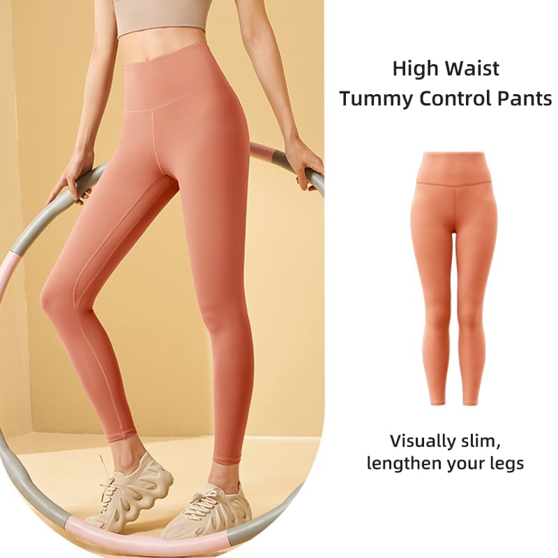 🔥Formende Trainings-Leggings mit hoher Taille und Bauchkontrolle🎁
