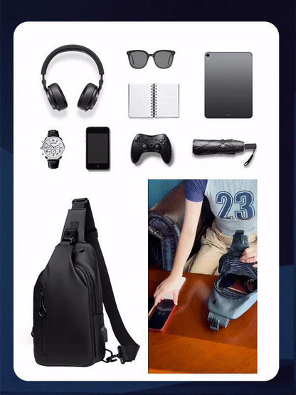 🎯✨50% RABATT – LIMITIERTES ANGEBOT! Oxford-Stofftasche für die Brust 👜💥