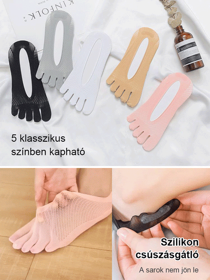 🔥Heißes Angebot🔥Unisex unsichtbare korrigierende Fünffinger-Socken