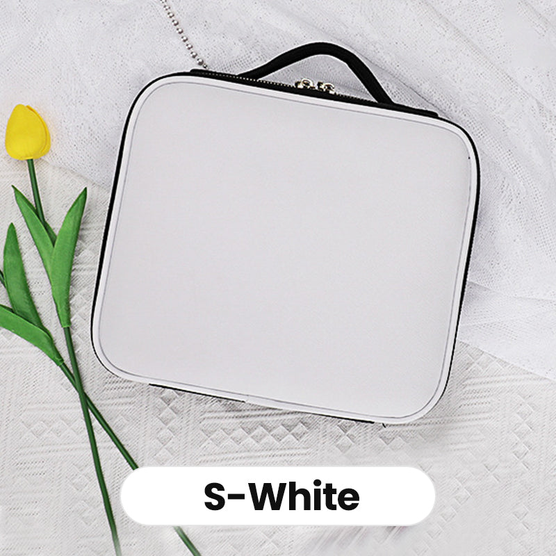 ✨ 50% RABATT & Versandkostenfrei ✨ Makelloses Schminken überall – Tragbare Kosmetiktasche mit LED-Spiegel! ✨