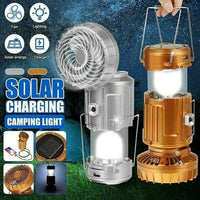 🔥Tragbare LED-Camping-Laterne mit Ventilator💡Sommeraktion: 50 % Rabatt!☀️🏕️