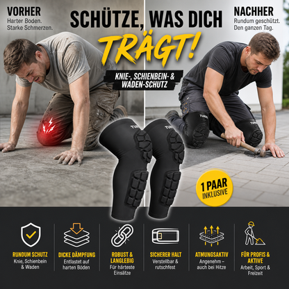 🏃 50% RABATT! 🛡️ Stoßfeste Knieschoner für Sport, dämpfen Stöße, bequem atmungsaktiv, ideal für verschiedene Sportarten🦵