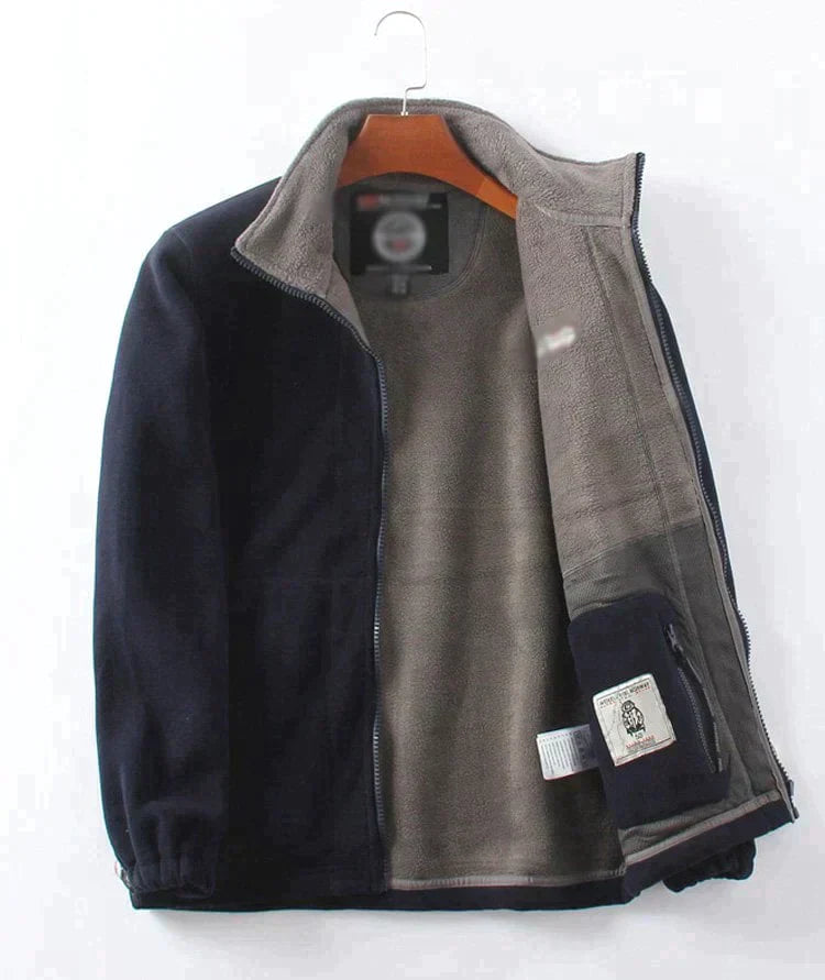 🎄🎅Geeignet für Männer und Frauen🎁 Doppellagige gepolsterte warme Unisex-Jacke（50% RABATT）