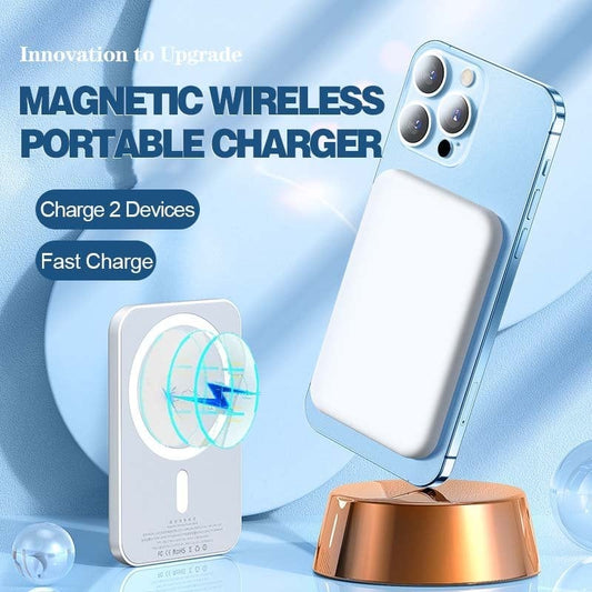 🔋 50% RABATT! 📱 Tragbare Kabellose Magnetische Powerbank – Kompaktes Design, Starker Magnet & Perfekt für Unterwegs ⚡