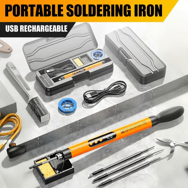 🎁✨ Tragbares elektrisches Polier- & Schleifset – Perfekt für alle Oberflächen! ✨🔧