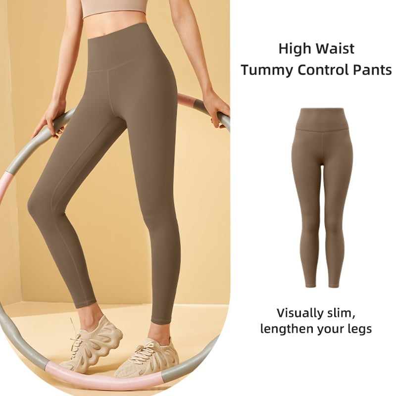 🔥Formende Trainings-Leggings mit hoher Taille und Bauchkontrolle🎁