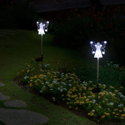 ⏳Zeitbegrenzt 50% Rabatt！🏡Garten Dekor Solarleuchte Engel Form