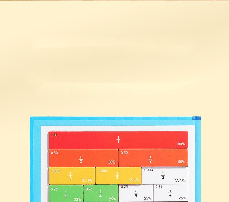 🧩🎨 Magnetisches Bruchpuzzle für Kinder – Entwickelt Feinmotorik & Lernspaß ✨🛡️ Sicher und langlebig für kreative Entdeckungen