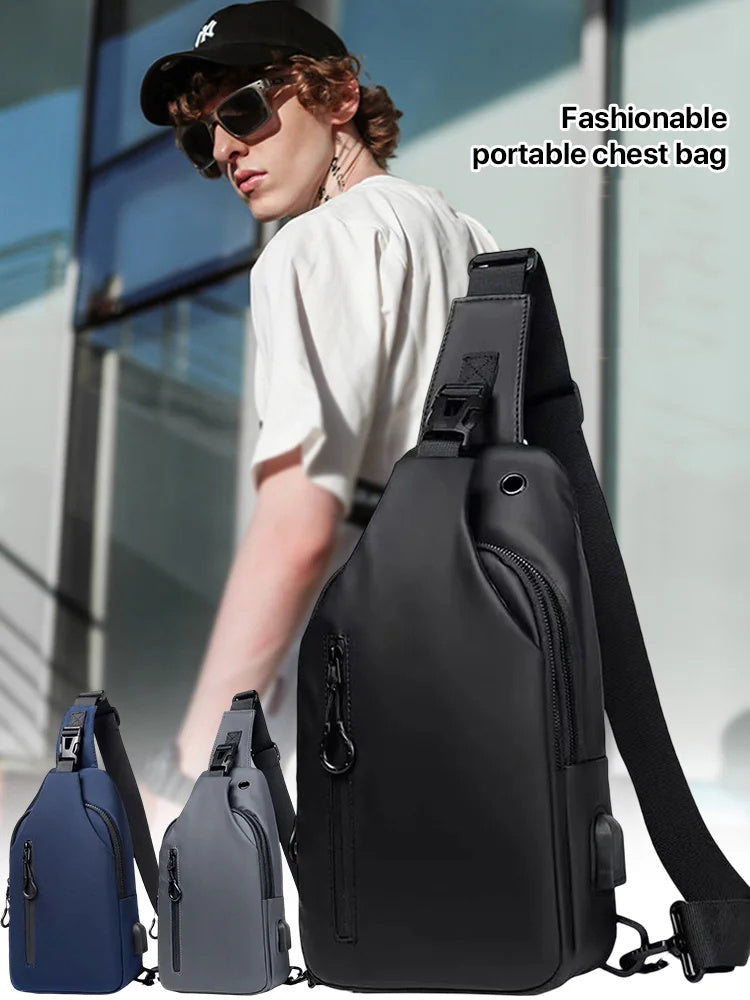 🎯✨50% RABATT – LIMITIERTES ANGEBOT! Oxford-Stofftasche für die Brust 👜💥