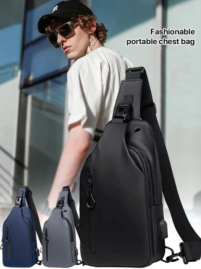 🎯✨50% RABATT – LIMITIERTES ANGEBOT! Oxford-Stofftasche für die Brust 👜💥