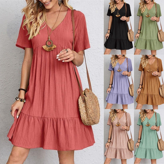 👚💃zeitlich begrenztes Sonderangebot💥 ein Spitzenkleid mit lockerer Taille