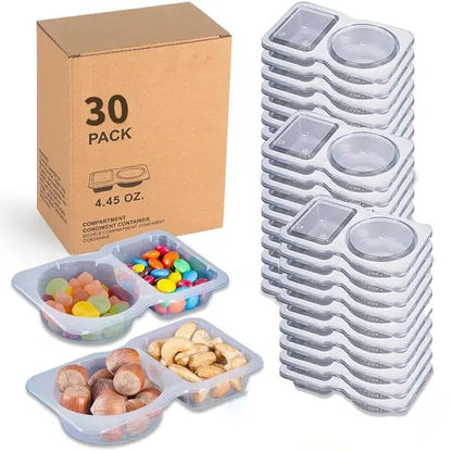 ⏳Begrenzte Zeit 50% Rabatt💥Wiederverwendbarer Snackbehälter mit zwei Fächern