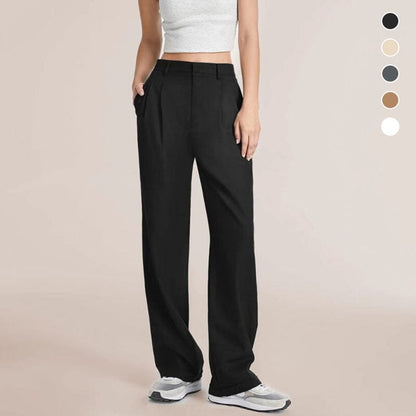 🔥Die neuen Modelle 2026 sind da!✨🔥Die mühelos taillierte Hose mit weitem Bein💞