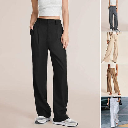 🔥Die neuen Modelle 2026 sind da!✨🔥Die mühelos taillierte Hose mit weitem Bein💞