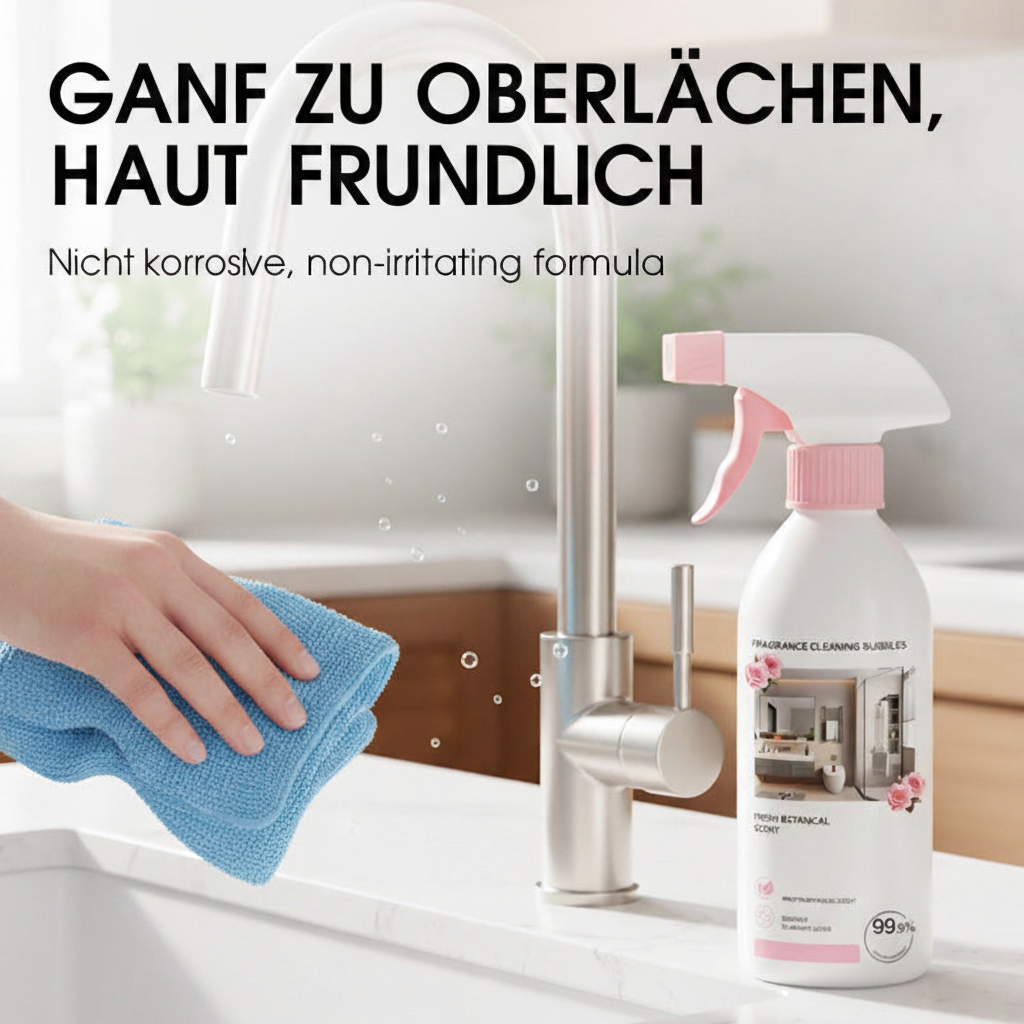 🥳Heißer Sonderangebot 2026🥳💞Über 50.000 verkaufte Exemplare! 🚿✨ 50 % Rabatt! Multifunktionales Badreinigungsspray