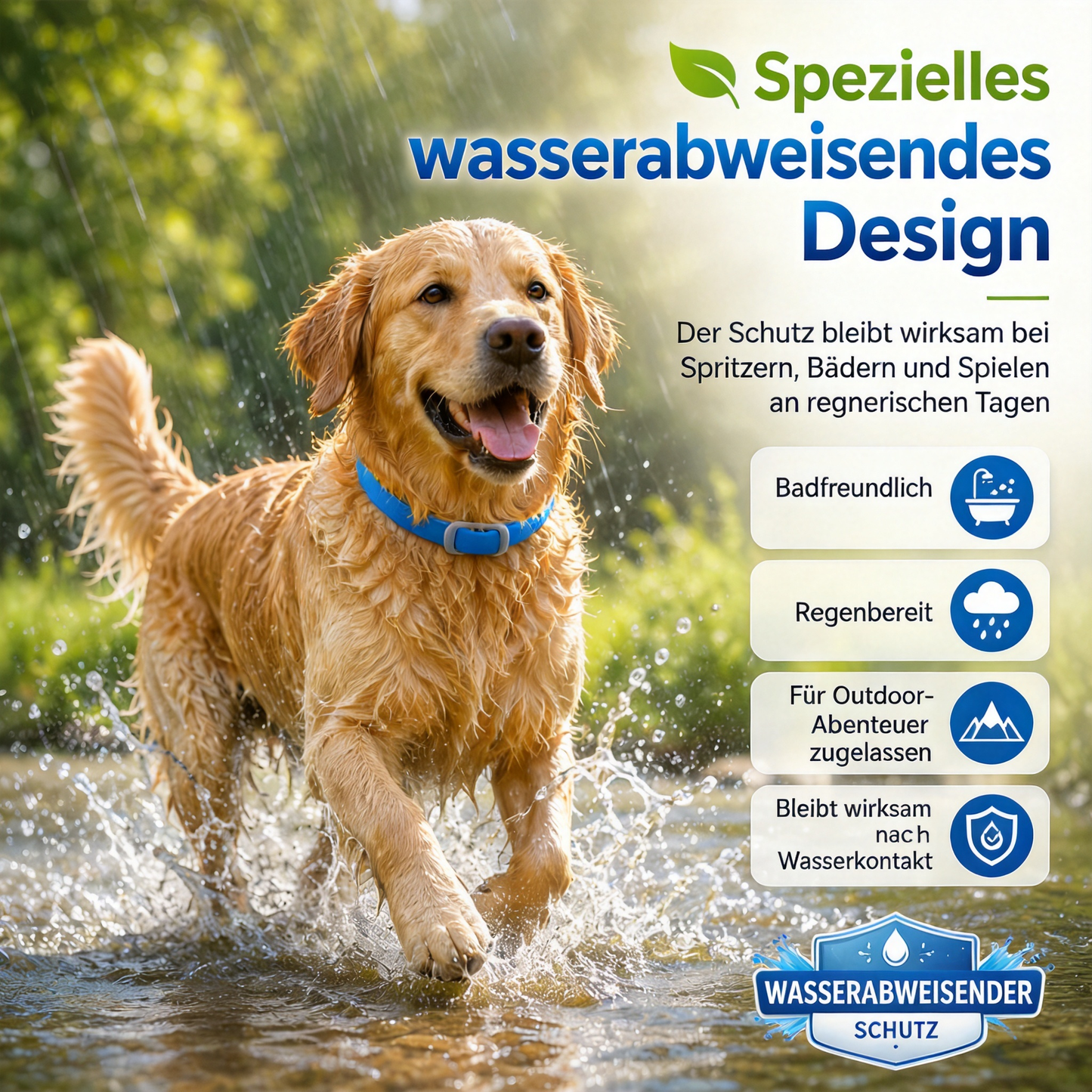 🎁 1+1 GRATIS🛡️Halsband mit natürlichen ätherischen Ölen zur Abwehr von Schädlingen bei Haustieren