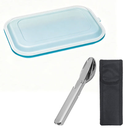 🍱✨ Tragbare Lunchbox aus lebensmittelechtem Silikon – 50% RABATT! BPA-frei, auslaufsicher, faltbar – perfekt für Arbeit, Reise & Picknick. 🔥💪