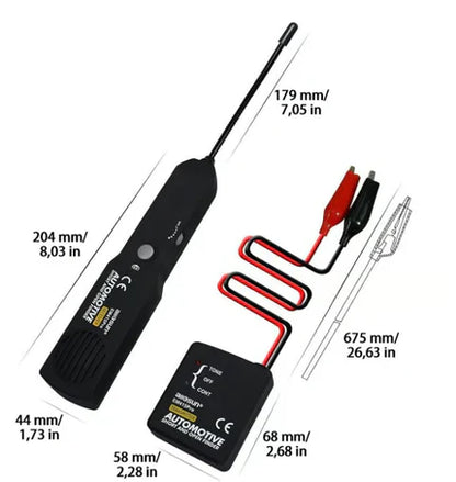 ⚡💎 KABELDEFEKTE FINDEN – OHNE ABISOLIEREN! Mit LED-Anzeige & 42V-Support. Blitzschnelle Fehlersuche – ohne Schneiden, ohne Raten. Jetzt zuschlagen! 🔧✨