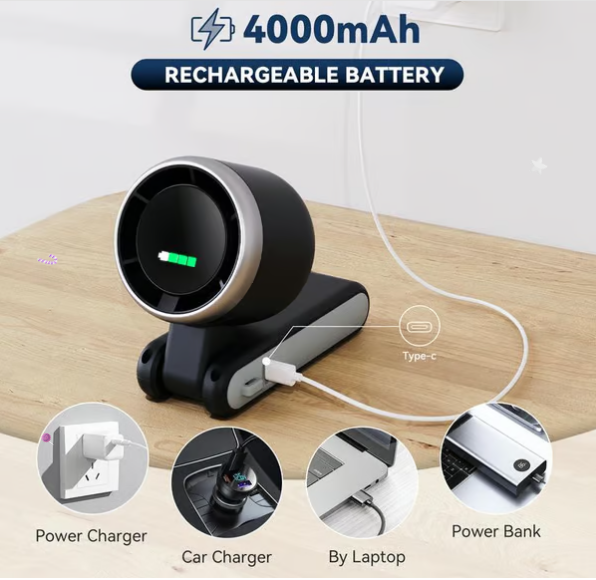 🌞Hot Sale 50% OFF🎁 ❄️Summer Savior A Hand-sized Hair Dryer💨5-Speed Foldable Handheld Fan Portable Design, Perfect Summer Companion!