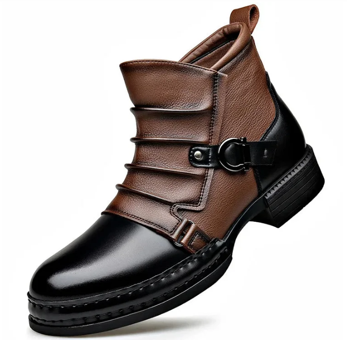 👞🔥JETZT 50 % RABATT! ⏰ Herren-Ankle-Boots aus echtem Leder – Strapazierfähig, stylisch und ganztägiger Tragekomfort für Freizeit und Beruf 🔧