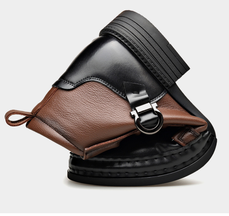 👞🔥JETZT 50 % RABATT! ⏰ Herren-Ankle-Boots aus echtem Leder – Strapazierfähig, stylisch und ganztägiger Tragekomfort für Freizeit und Beruf 🔧