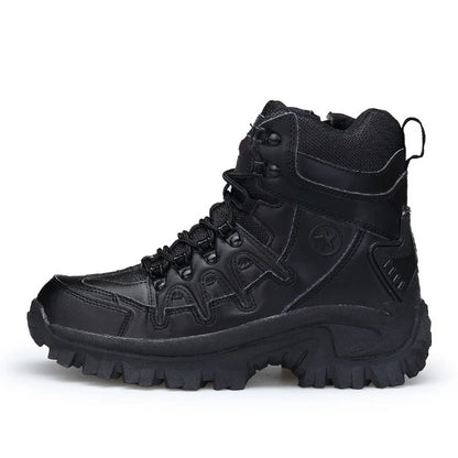 ✨Zeitlich begrenzt 50%RABATT🔥 Herren Outdoor wasserdichte rutschfeste Wanderstiefel Kampfstiefel