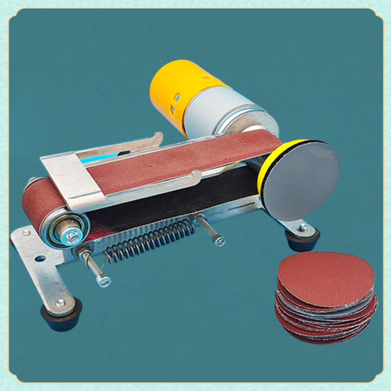 ⚙️⚙️50% Rabatt🧰 Mini-Elektrobandschleifer (mit Schwabbelrädern)