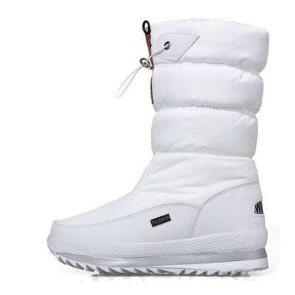 💯Ideales Geschenk💖Hochwertiger, rutschfester und wasserdichter Schneestiefel aus Kunstfell für Damen
