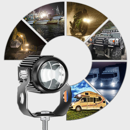 💥Motorrad LED Leistungsstarker Scheinwerfer