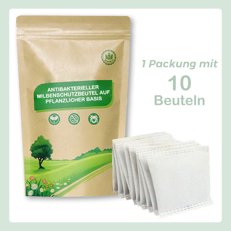 🌿🛡️ Pflanzlicher Milbenschutzbeutel – 50% RABATT! Antibakteriell, natürliche Kräuter, lang anhaltend – für ein allergenfreiere Zuhause. 🏠